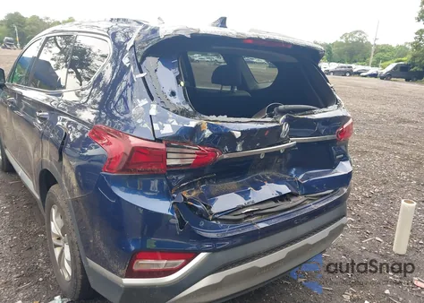 2019 Hyundai Santa Fe Sel из США, поврежденный, VIN 5NMS3CAD4KH009791